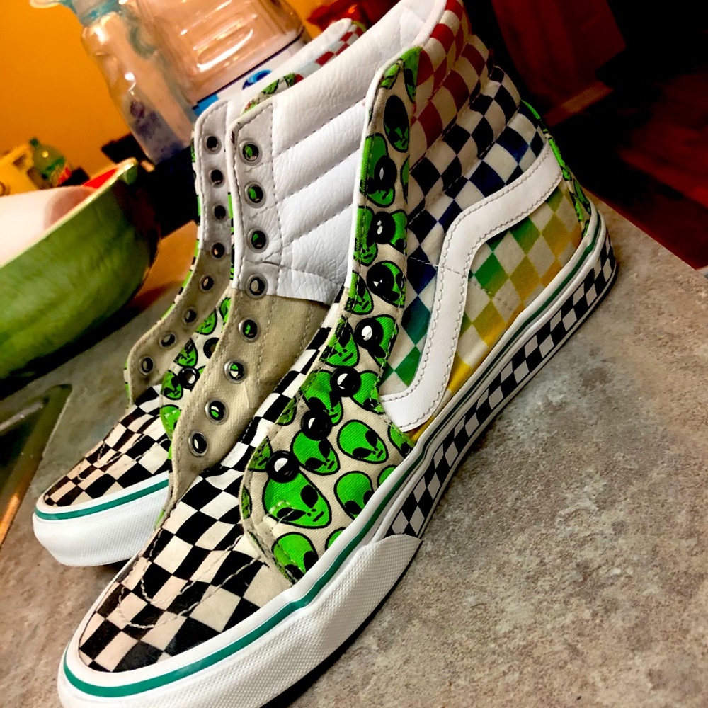 Vans Hightop Custom Made $65 Bought $80